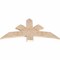 Ekena Millwork Davenport Smooth Timber Gable Bracket, Douglas Fir, 48"W x 24"H x 1 1/2"D x 5 1/2"F, 12/12 Pitch GBW048X24X0206DAV00SDF - alternate 2